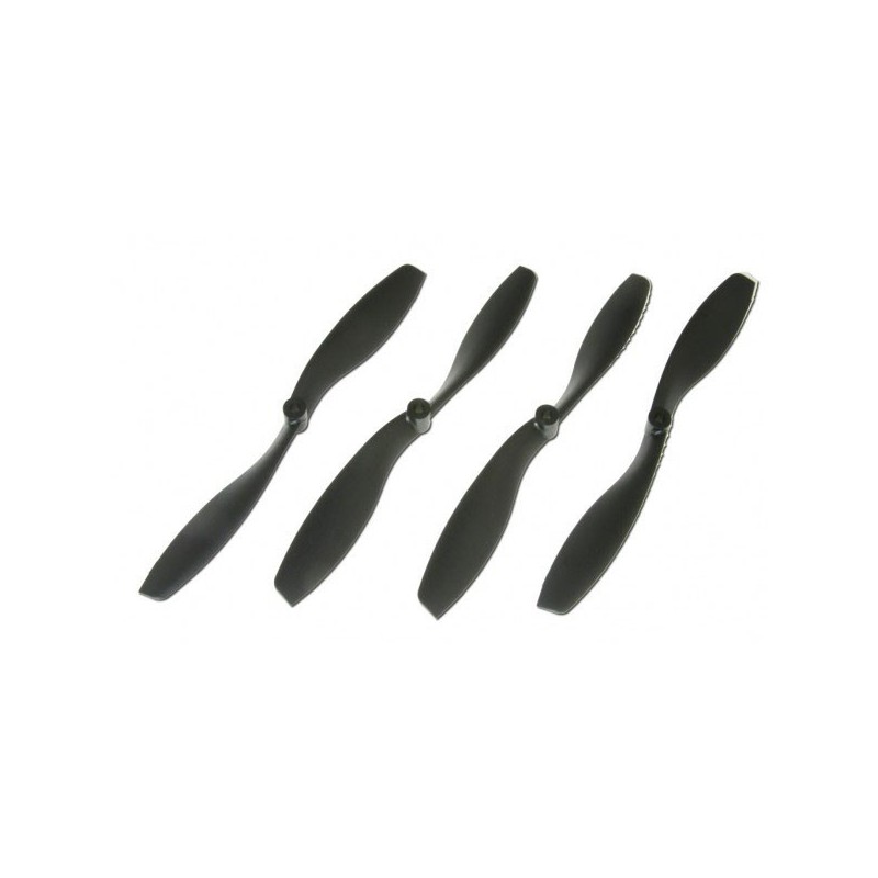Hélices noires 8 pouces (8A & 8B) Gaui 500X