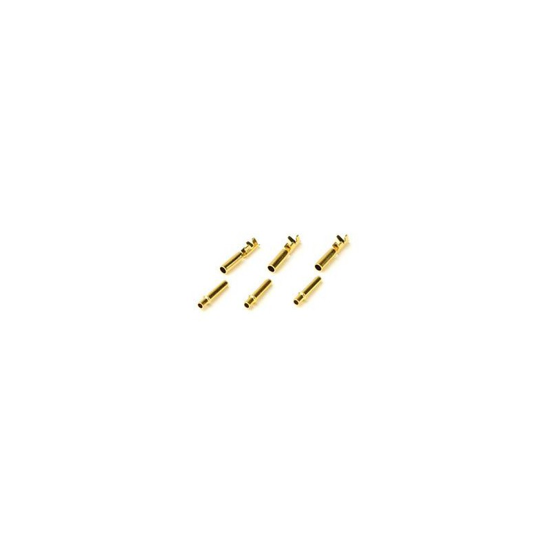 Paire de fiches PK or 2 mm