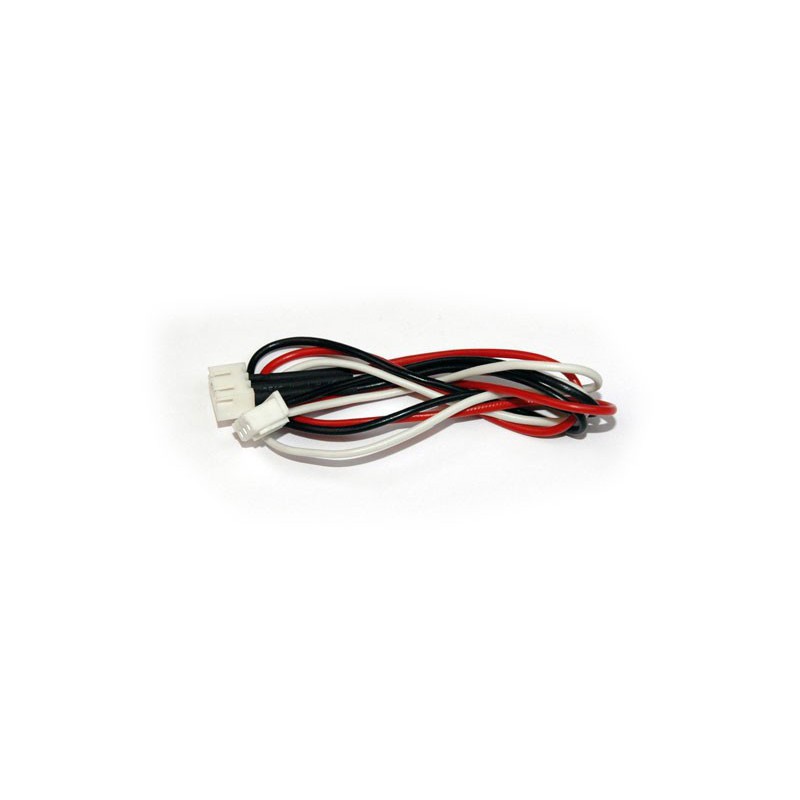 Rallonge 30cm lipo 2S prise équilibrage de type JST-XH