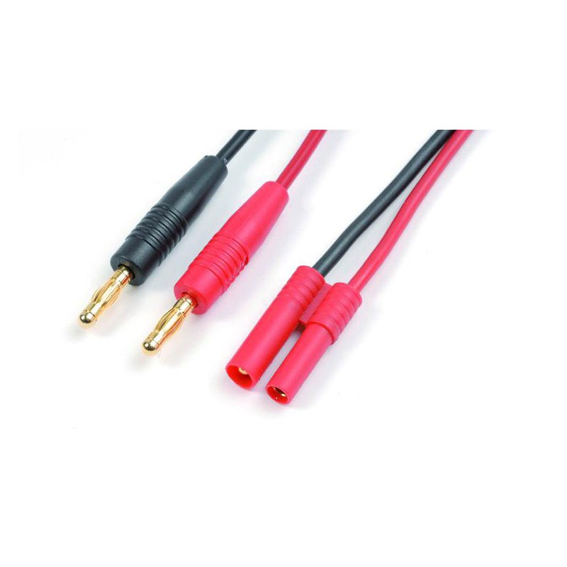 Cordon de charge connecteur or 4 mm