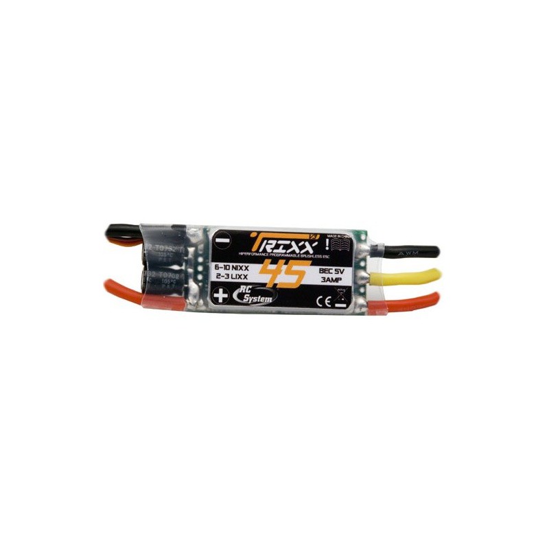 Contrôleur brushless Trixx V3 45A