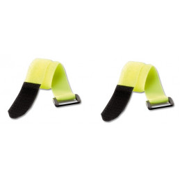 Sangle velcro jaune fluo 25x300