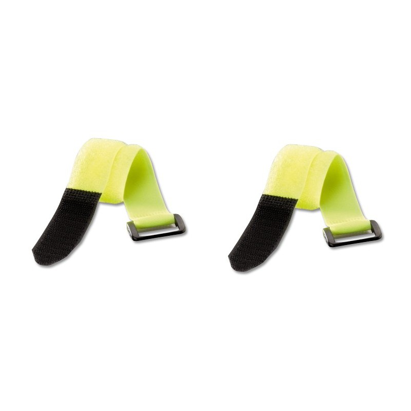 Sangle velcro jaune fluo 25x300