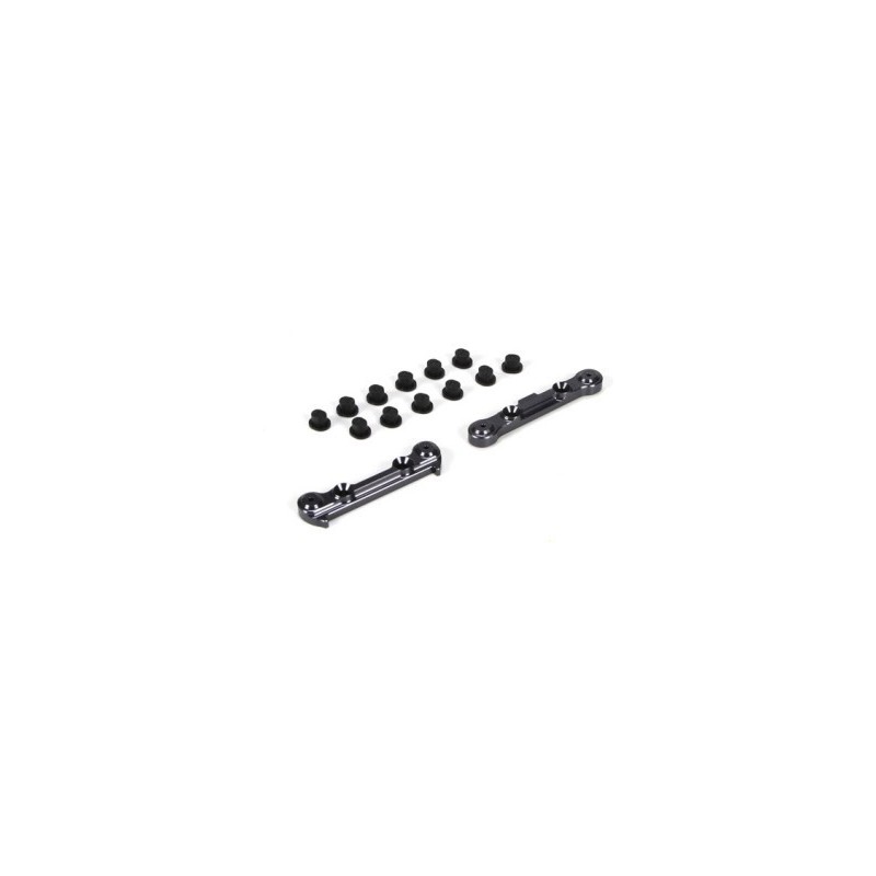 Mini 8ight - Set support axe arriere alu - Losi