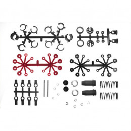 Amortisseurs hydrauliques sport courts noirs 1/10 (2) Kyosho﻿