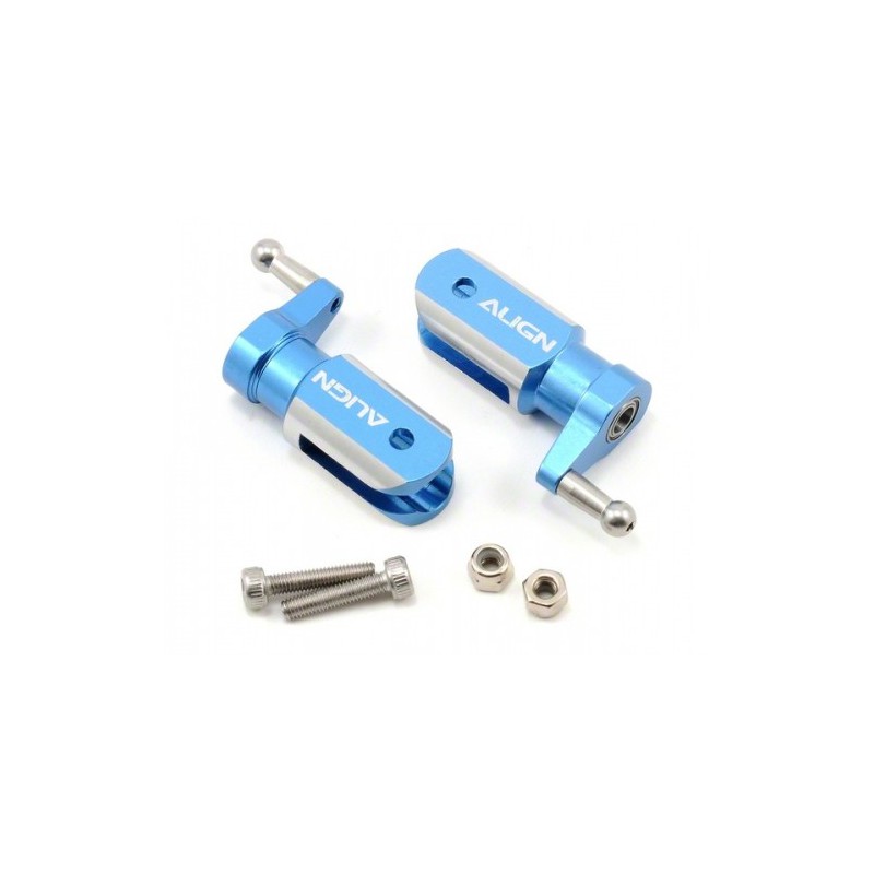 H45079 - Set support de pale rotor principal métal  T-Rex 450 ﻿Sport