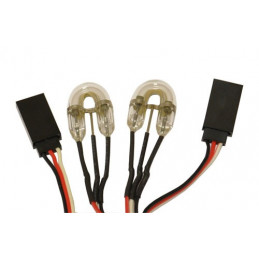 Tube à éclats pour aile d'avion (alimentation Lipo 3S)