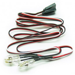 Tube à éclats pour aile d'avion (alimentation Lipo 3S)