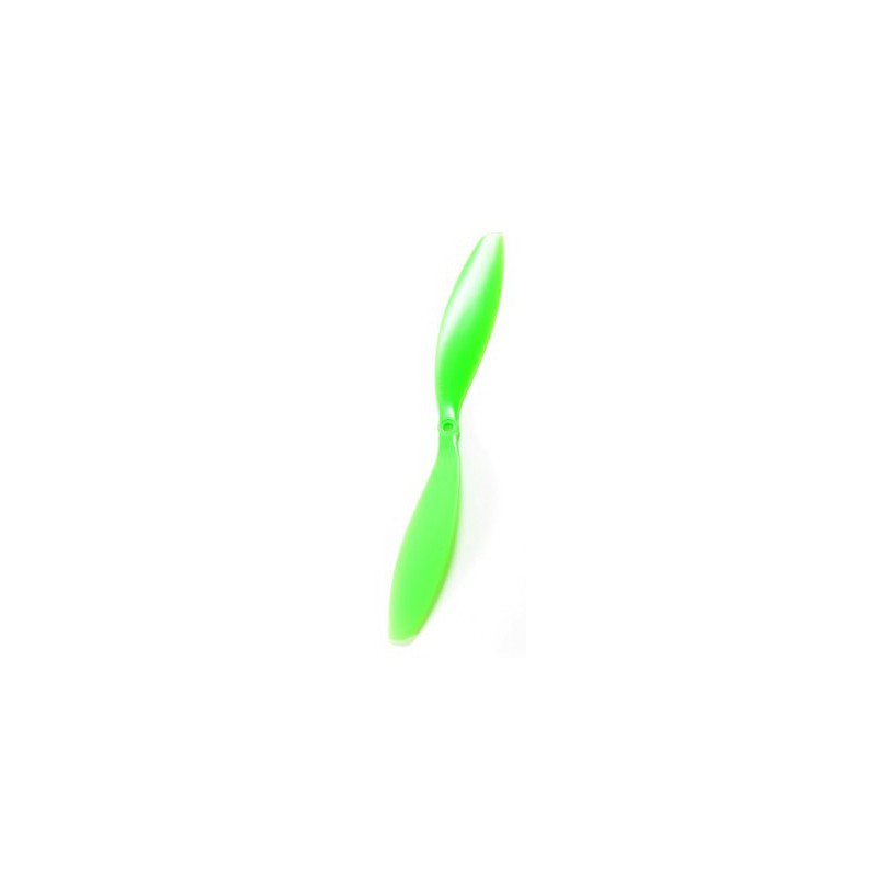 Hélice Gemfan 10x4.5R propulsive verte