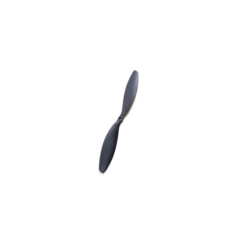 Hélice Gemfan 8x4.5 propulsive noire nylon et carbone