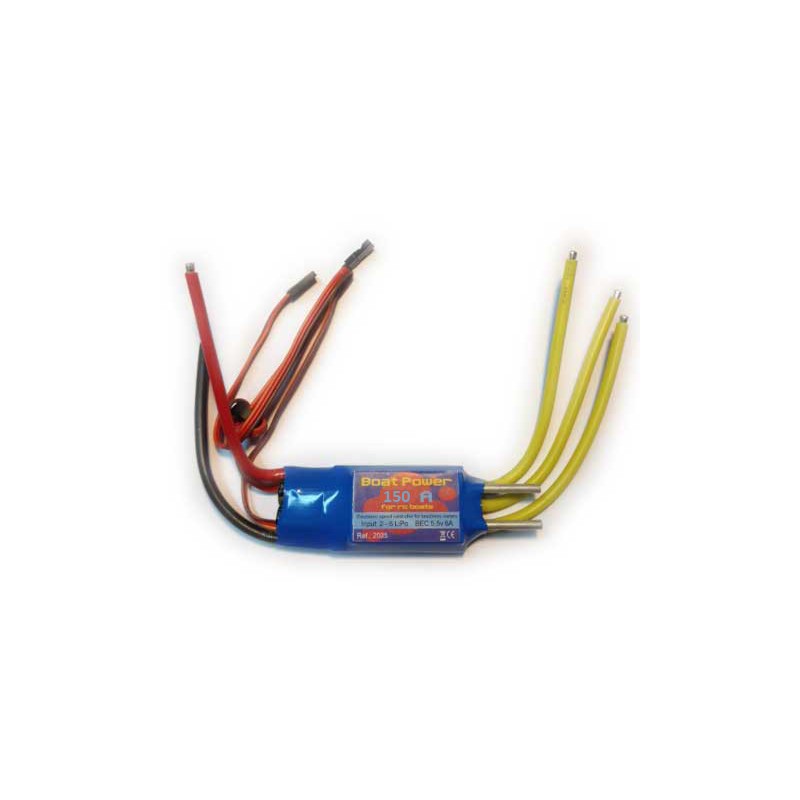 Contrôleur brushless bateau 150A