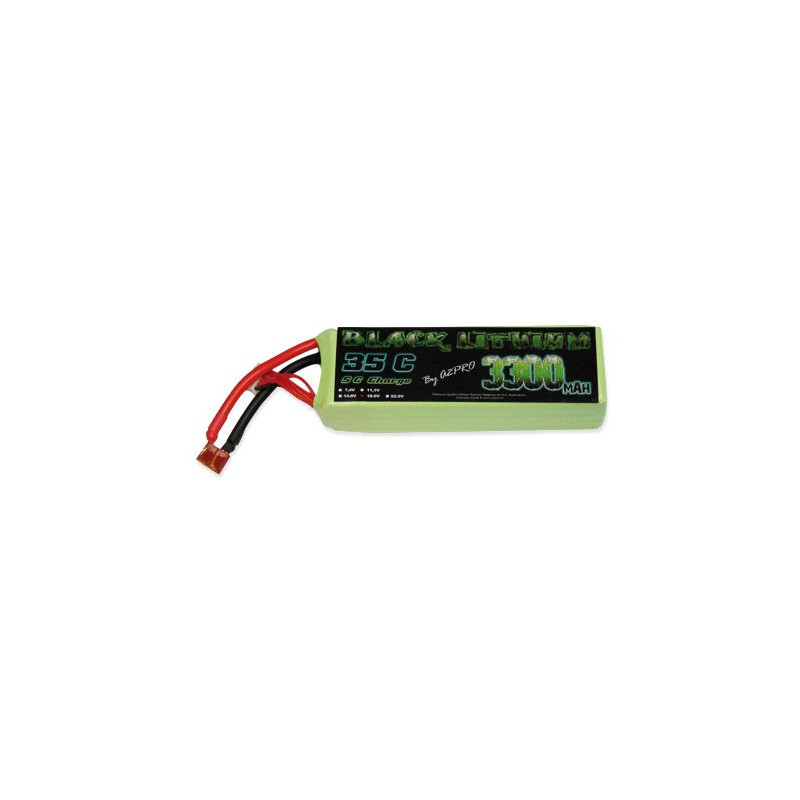 Black Lithium 18.5v 3300mAh 35C 5S