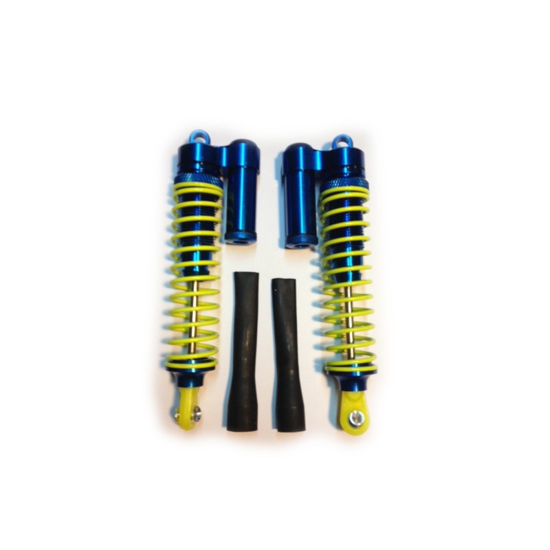 Paire amortisseurs 100 mm hydrauliques réservoir bas option T-Maxx traxxas