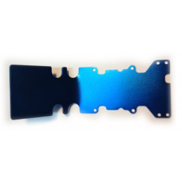 Sabot arrière alu anodisé bleu T-Maxx Traxxas