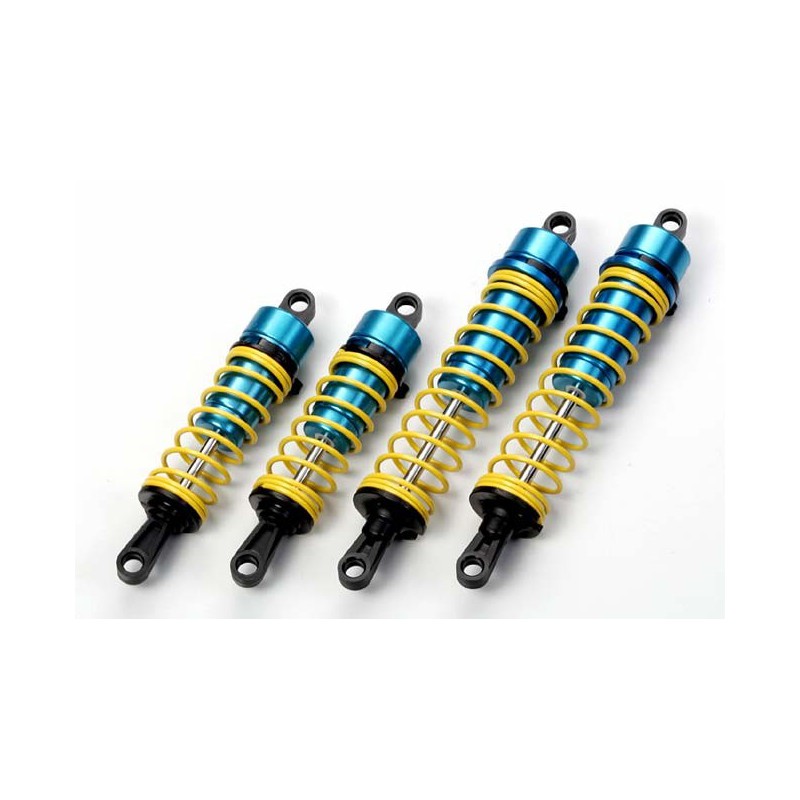 Set 4 amortisseurs alu anodisé bleu option DF02