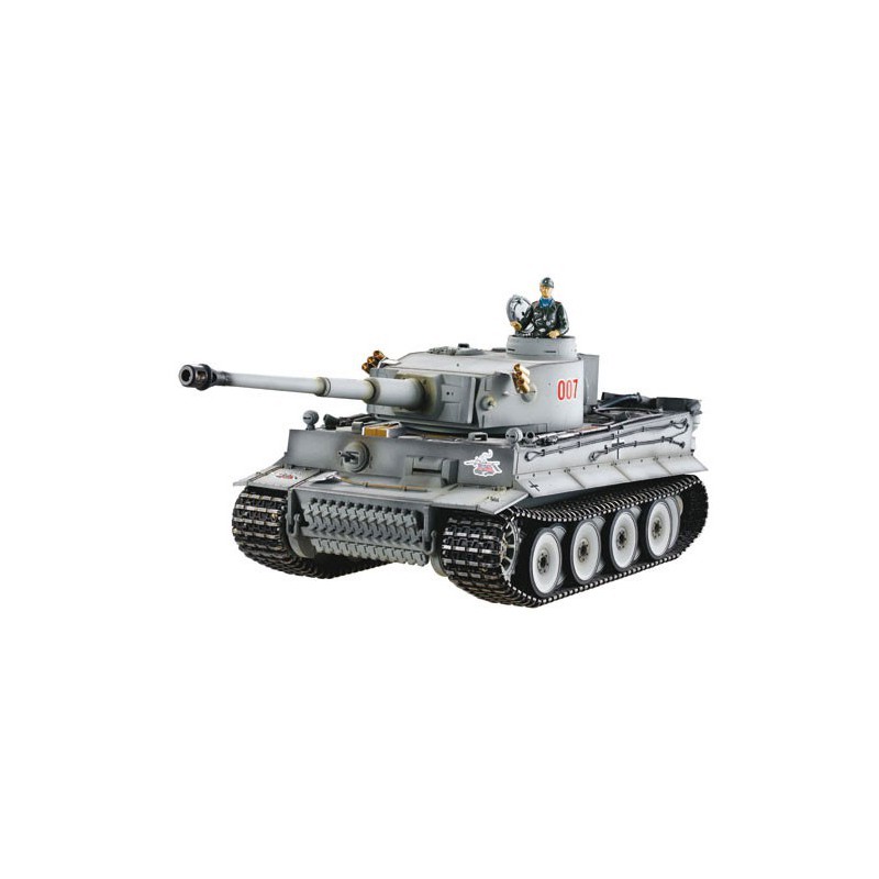 Char Infra Rouge 1/16 TIGER 1 FIRST VER. METAL (BRUIT/FUMEE) - Taigen