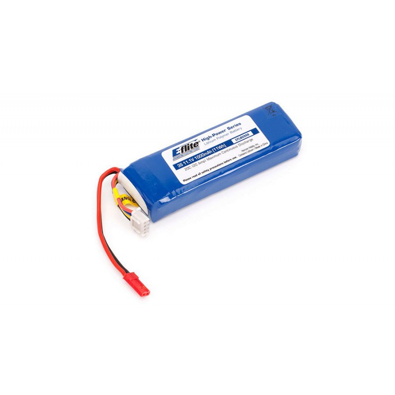Accu LiPo 3S 11,1V 1100mAh - BLADE SR 