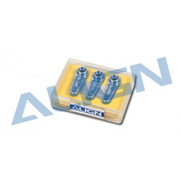 HSP61013 - Palonnier D6FF alu simple servo DS5 DS6 ALIGN et servo Futaba (3 pcs) - TREX 600E ALIGN