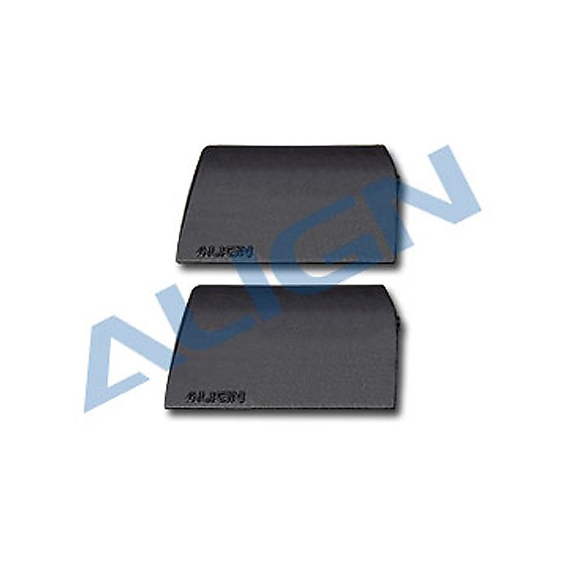 T-Rex 450 - Palettes de barre de Bell 8.84 g (noir) - HS1192