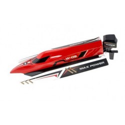 MAXX SPEED BOAT ROUGE 2.4GHZ
