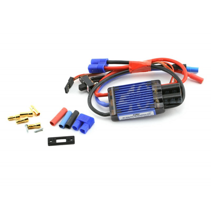 Contrôleur Brushless 40-Amp Pro Switch-Mode BEC E-Flite