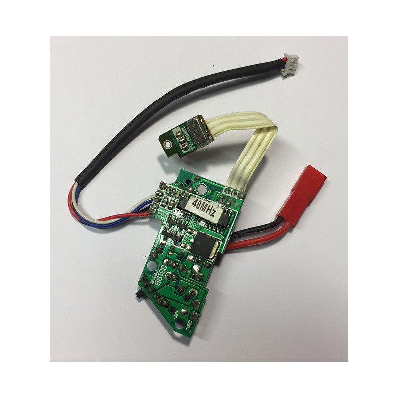 Réception + électronique 40Mhz Spycopter Millitaire (Spy Copter 500)