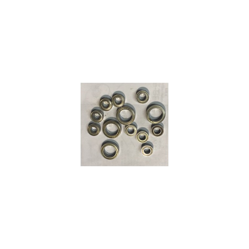 Set 13 roulements à billes Tech Nitro 12 Protech