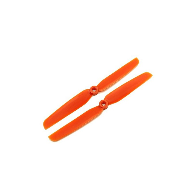 Hélices GemFan 6x3 anti-horaire orange