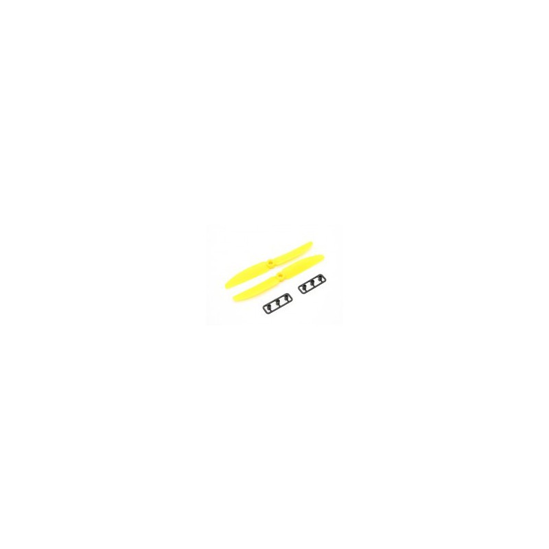 Hélices GemFan 5x3 anti-horaire jaune
