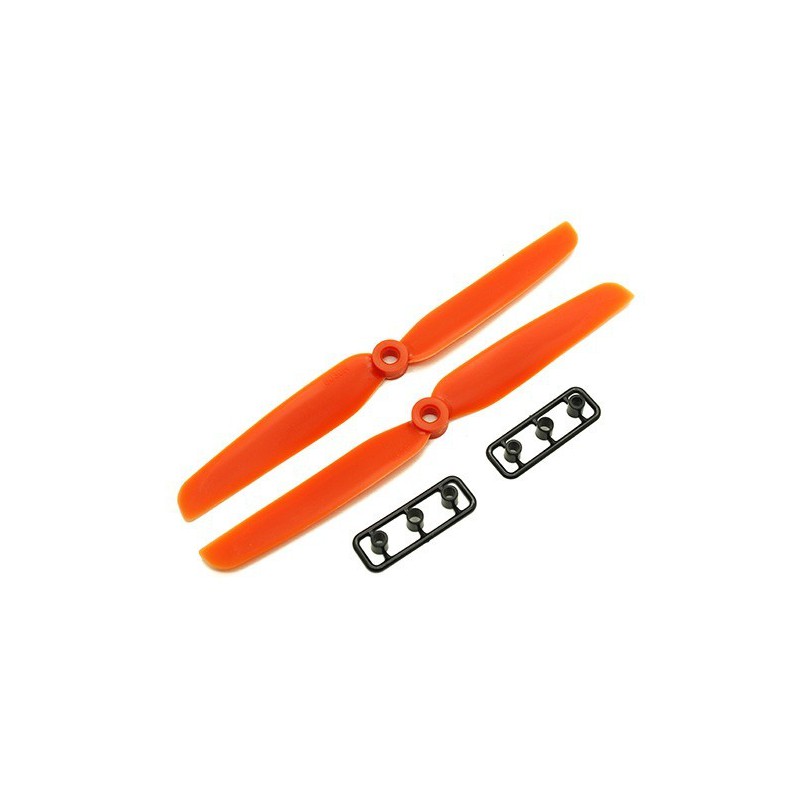 Hélices Gemfan 5x4 horaire orange
