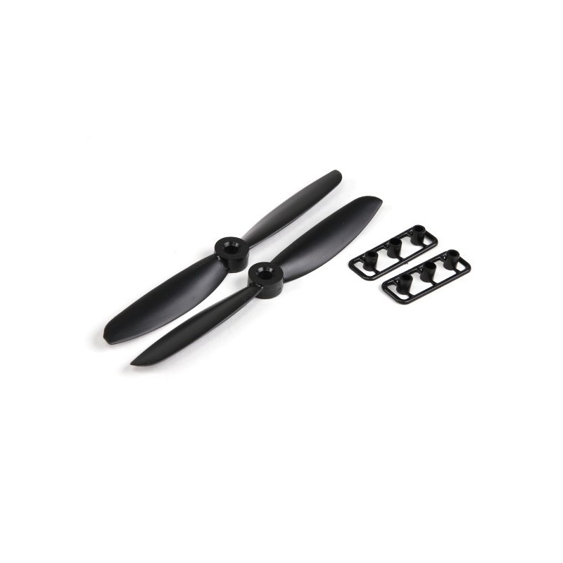 Hélices Gemfan 4x4.5 anti-horaire noir