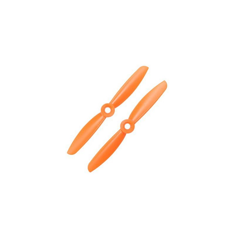 Hélices Gemfan 4x4.5 anti-horaire orange