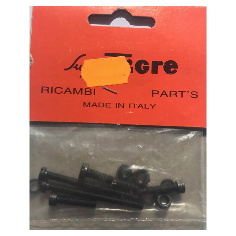 Set visserie échappement 40/45/51 Super Tigre