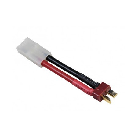 Adaptateur Tamiya 13,5mm Mâle Vers T Dean Connecteur Doré Anti-Inversion 14 AWG Pour Batterie Lipo Carson