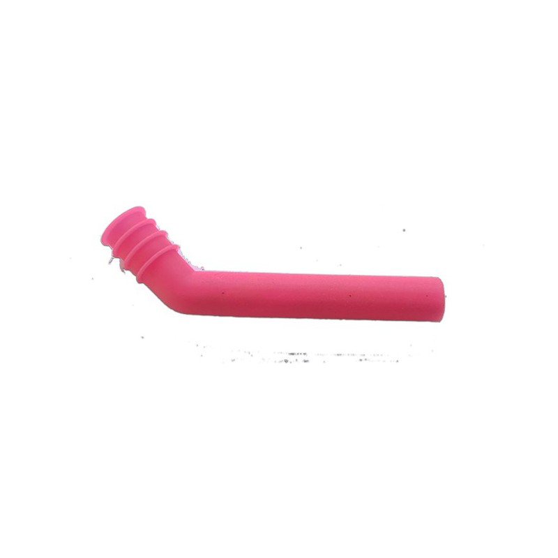 Embout coudé silicone 8mm