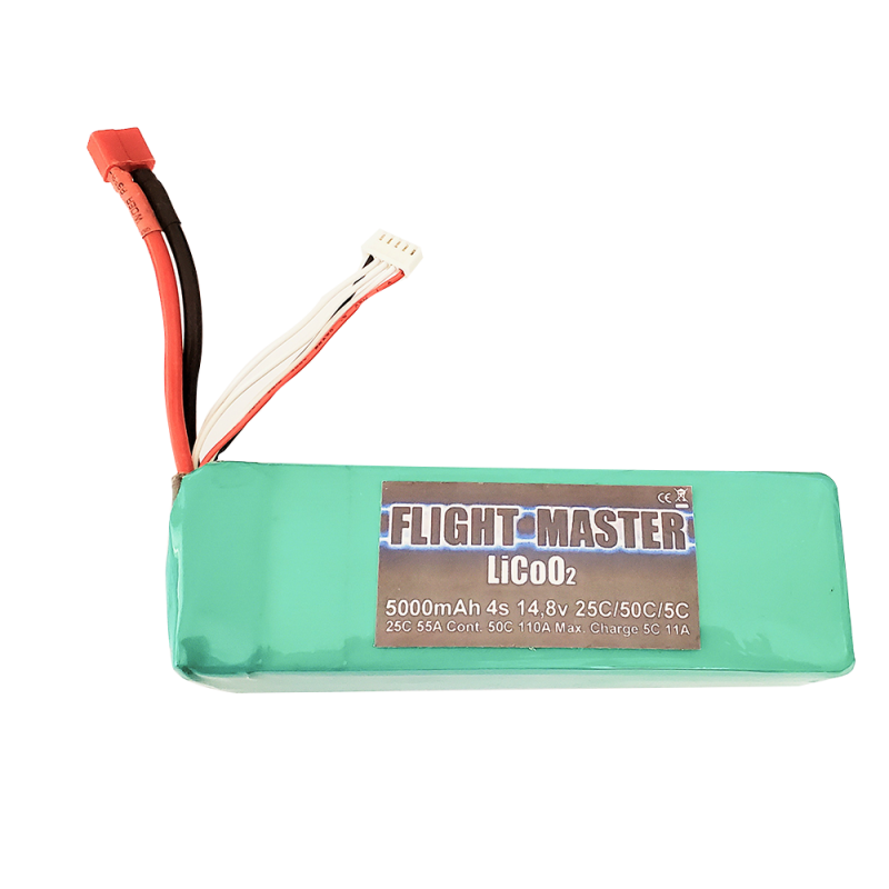 Batterie Lico 4S 5000mAh 14.8V 25C/50C/5C