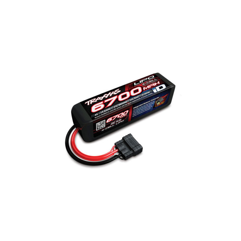 LIPO 14,8V 6700MAH 4S 25C – iD TRAXXAS