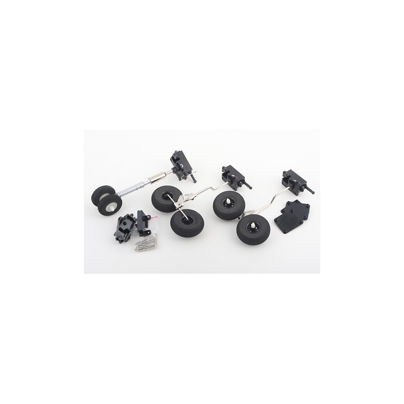 Set train rentrant double mécanique