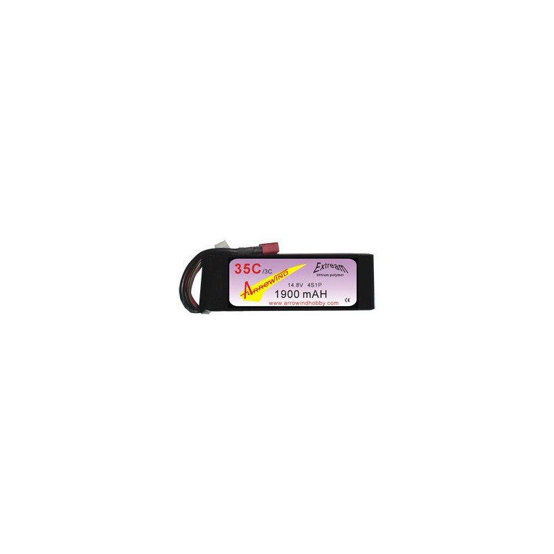 Lipo 4S 1900 mAh 35C/3C Arrowind