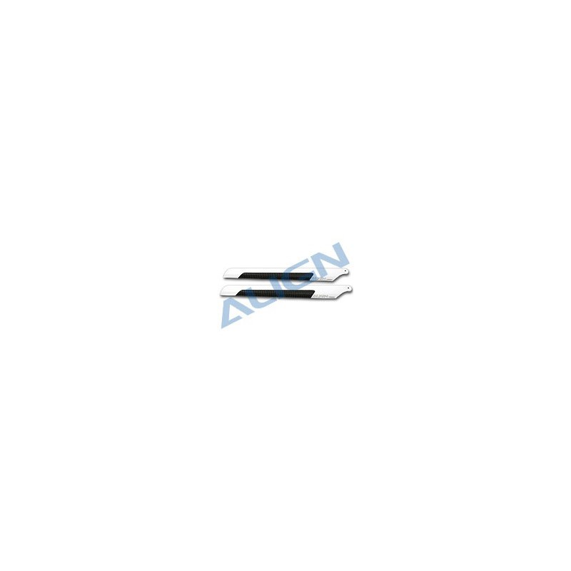 H25072 Pales Rotor Princ. Carbone 205D/3 mm T-Rex 250
