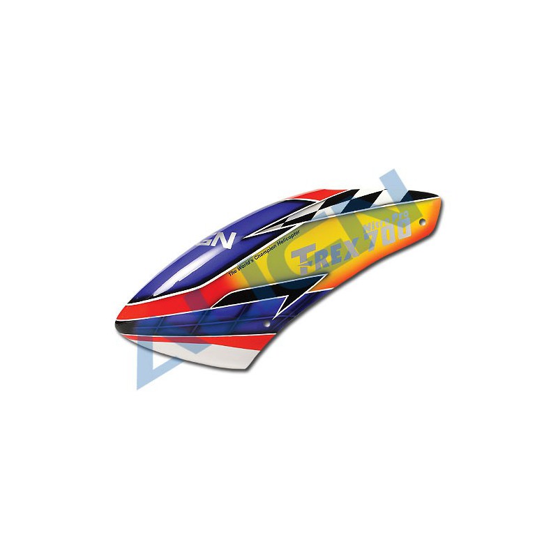 HC7015 Bulle fibre de verre peinte T-Rex 700N