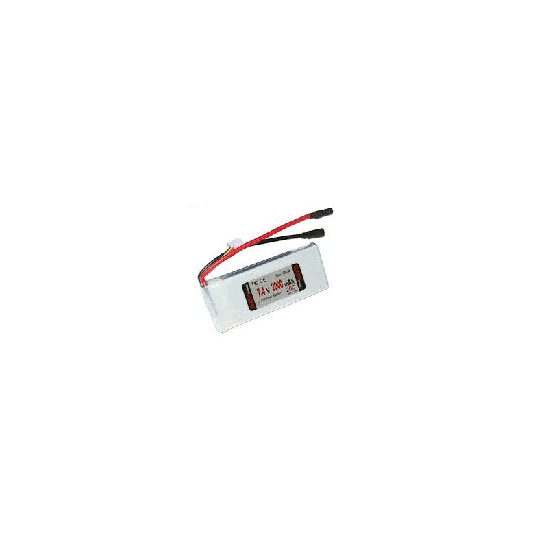 LiPo 2S1P 7.4v 2000 mah 20C GAUI 330X