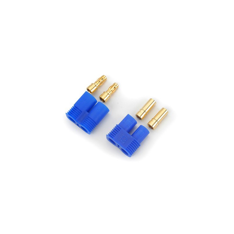 Set de 2 prises EC3 male+femelle 