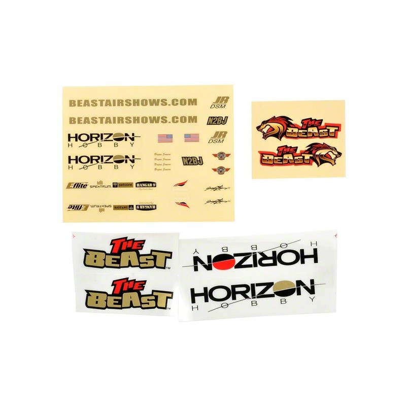 Autocollants UMX Micro Beast E-Flite