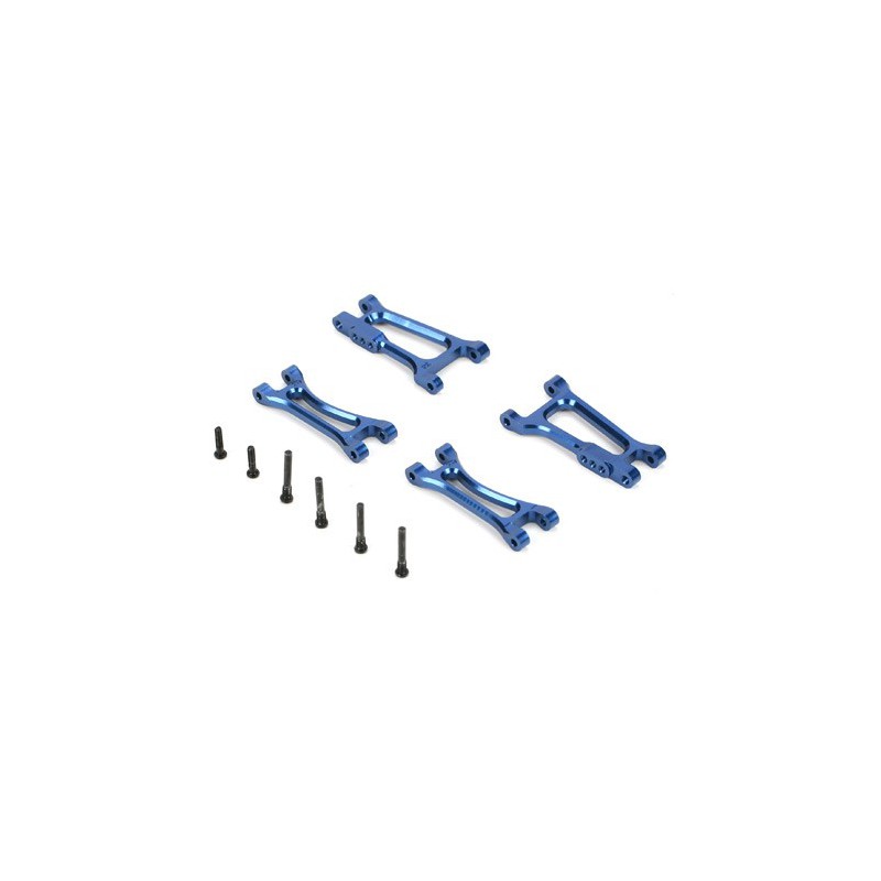 Set triangles arrière en aluminium 4WD Micro/ Rally Losi