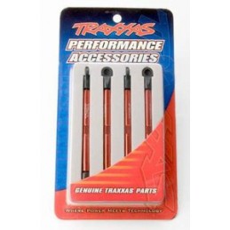 Biellettes Alu anodisées rouge réglables Traxxas E-Revo 1/16 VXL