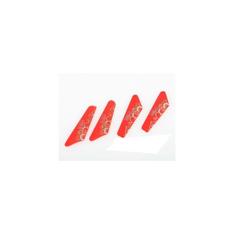 PALES DE ROTOR NANOCOPTER 3G ROUGE